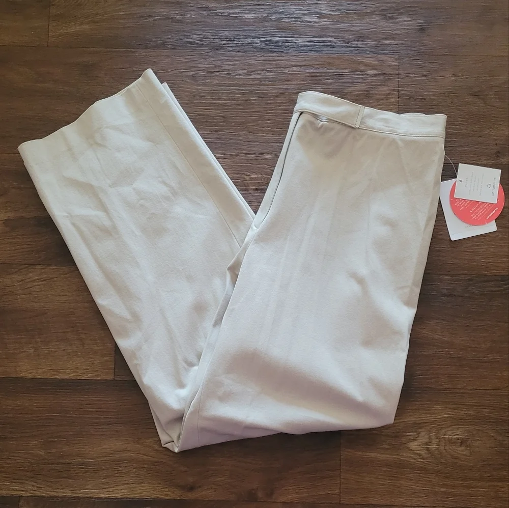 Liz Claiborne Anissa style khaki dress pant Women's size 16 beige - Picture 6 of 9